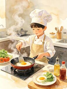 Học sinh tiểu học đã thành Vua đầu bếp rồi!